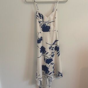 Elegant Floral Spaghetti Strap Dress